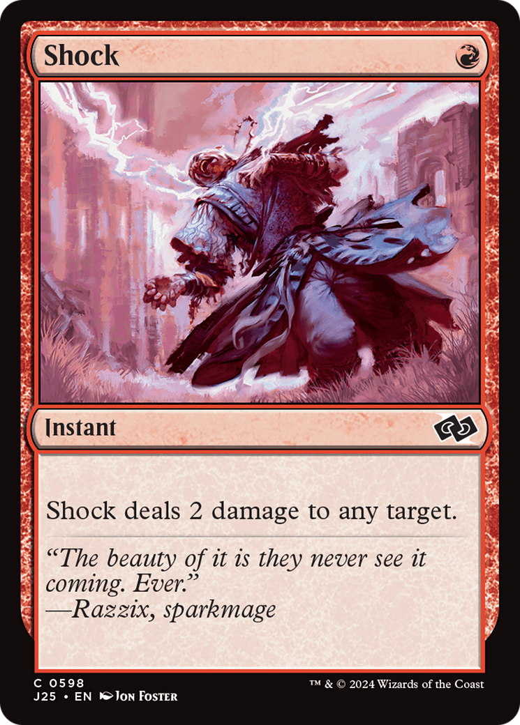 Shock, a Magic the Gathering card.